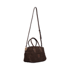 Artisan Vovage – Straw Boston Shoulder Bag M – Mocha