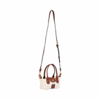 Resort Weave – Mini Shoulder Bag S – White