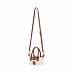 Resort Weave – Mini Shoulder Bag S – White