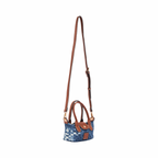 Resort Weave – Mini Shoulder Bag S – Denim