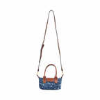 Resort Weave – Mini Shoulder Bag S – Denim