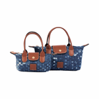 Resort Weave – Mini Shoulder Bag S – Denim