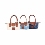 Resort Weave – Mini Shoulder Bag S – White