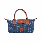 Resort Weave – Shoulder Bag M – Denim