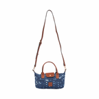 Resort Weave – Shoulder Bag M – Denim