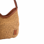 Artisan Vovage – Straw Tote Bag – Brown