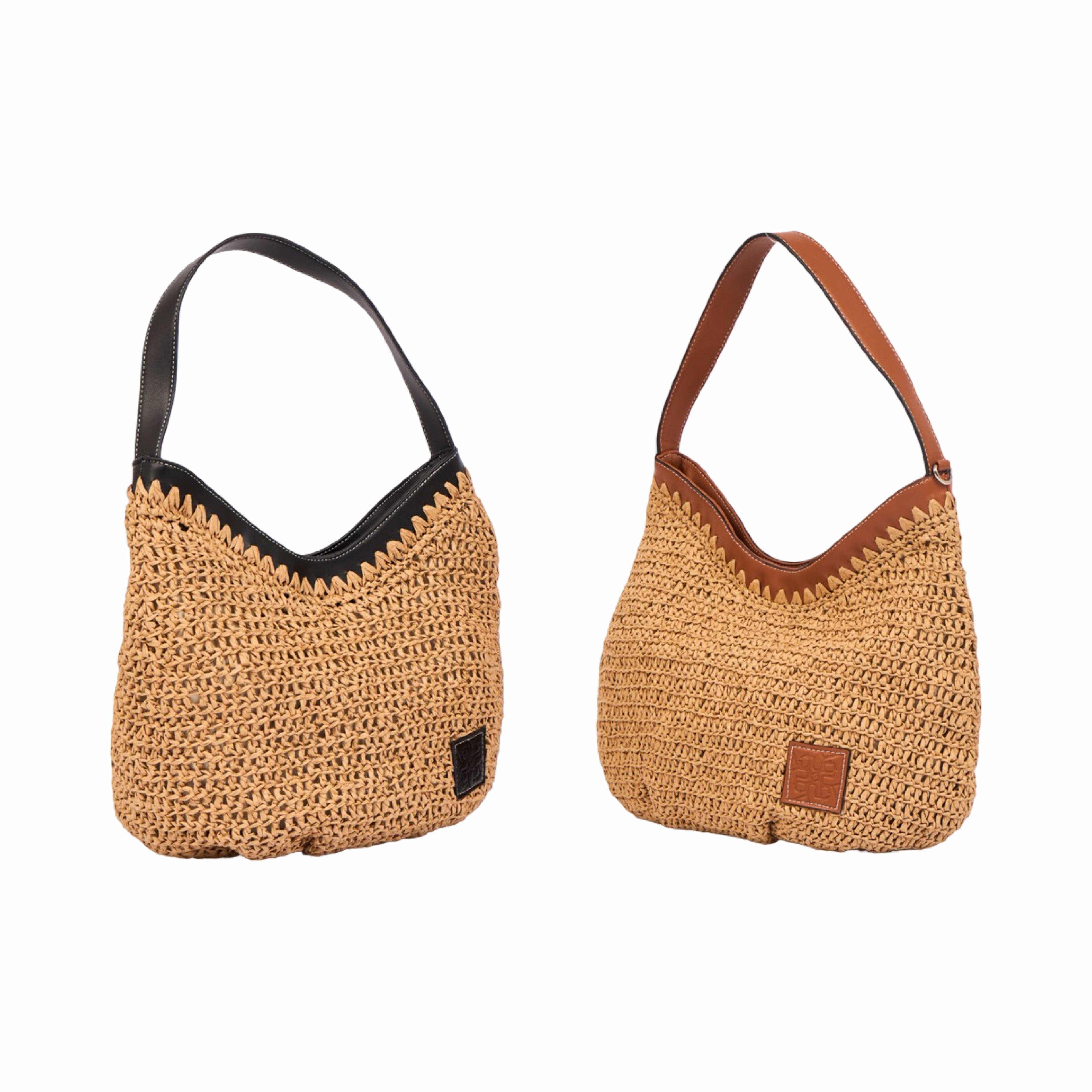 Everyday Earth – Straw Tote Bag – Black