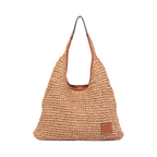 Artisan Vovage – Straw Tote Bag L – Brown