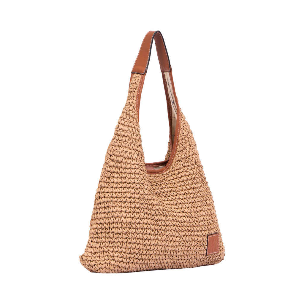 Everyday Earth – Straw Tote Bag L – Brown