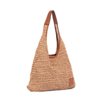 Artisan Vovage – Straw Tote Bag L – Brown