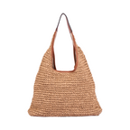 Artisan Vovage – Straw Tote Bag L – Brown