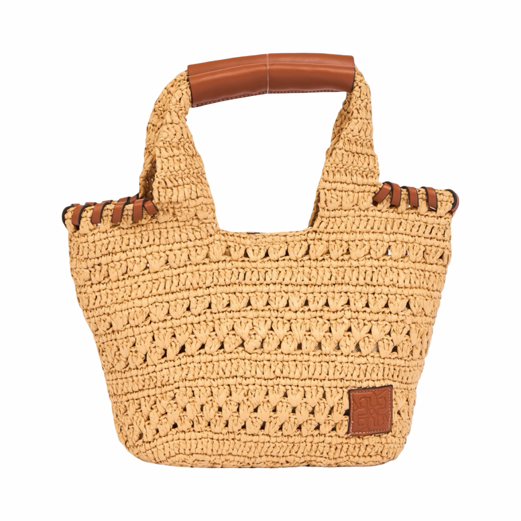 Everyday Earth – Straw Tote Bag – Brown