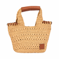 Everyday Earth – Straw Tote Bag – Brown