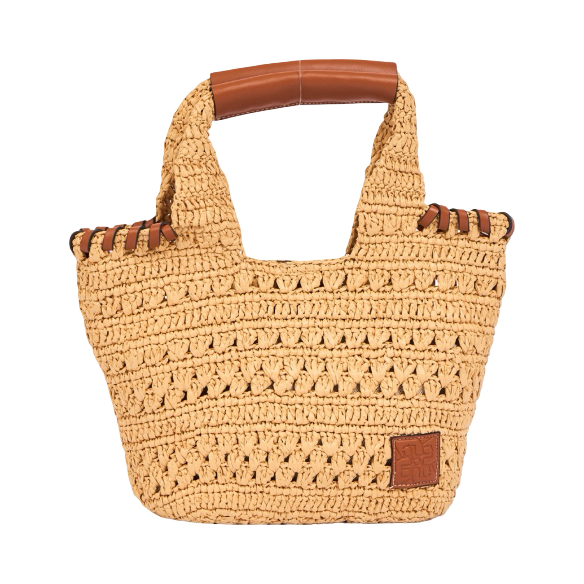 Everyday Earth – Straw Tote Bag – Brown