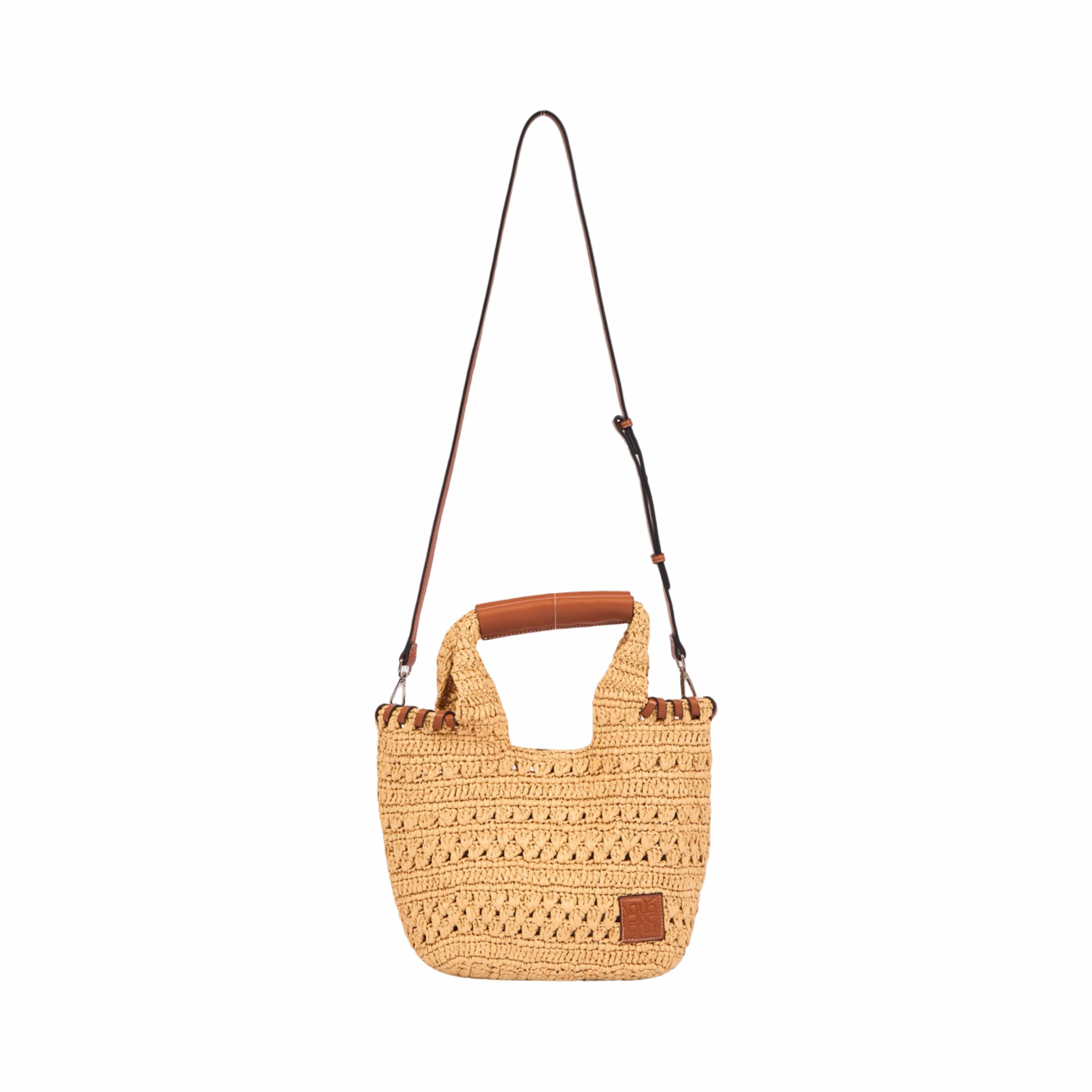 Everyday Earth – Straw Tote Bag – Brown