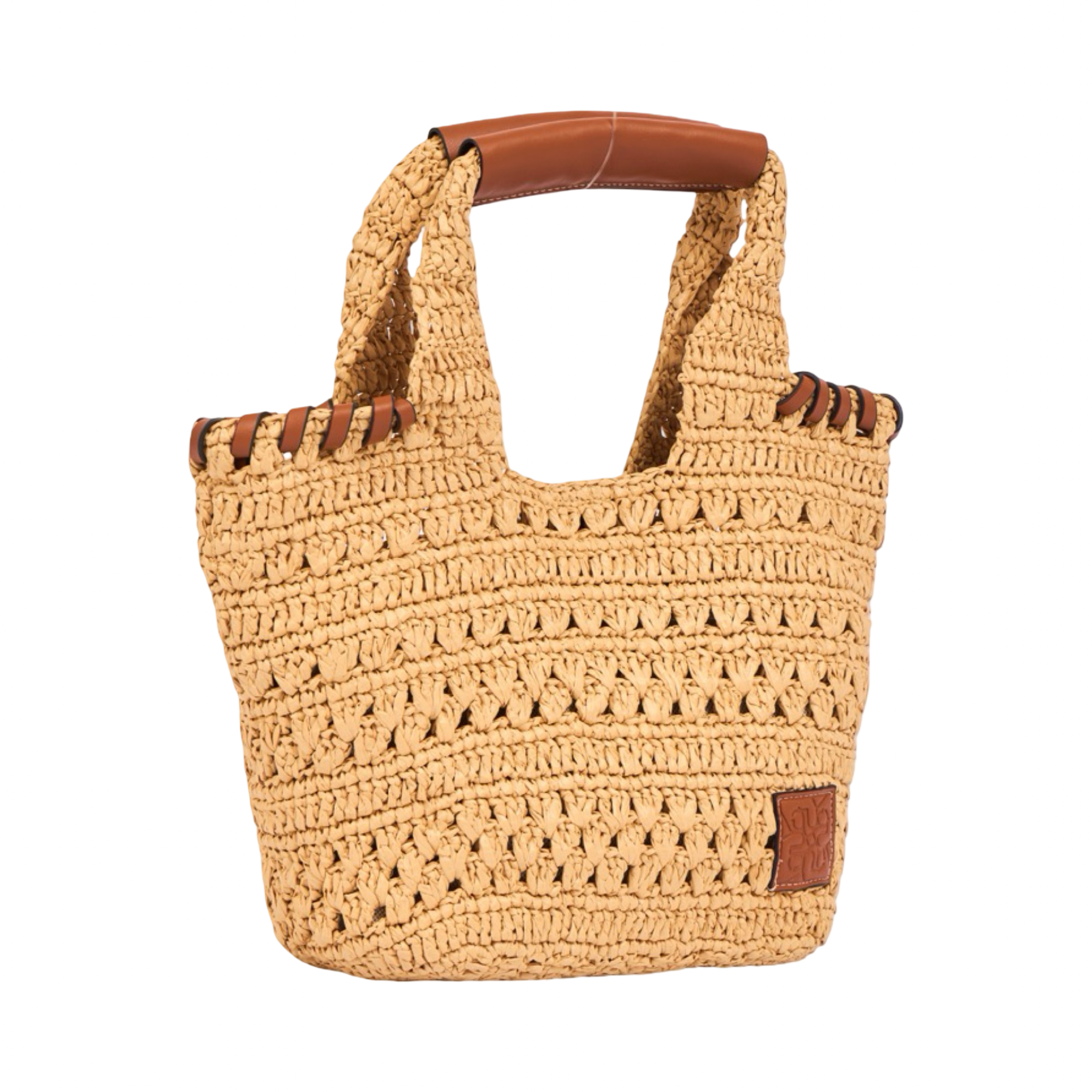 Everyday Earth – Straw Tote Bag – Brown