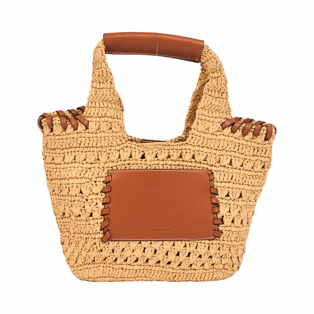 Everyday Earth – Straw Tote Bag – Brown