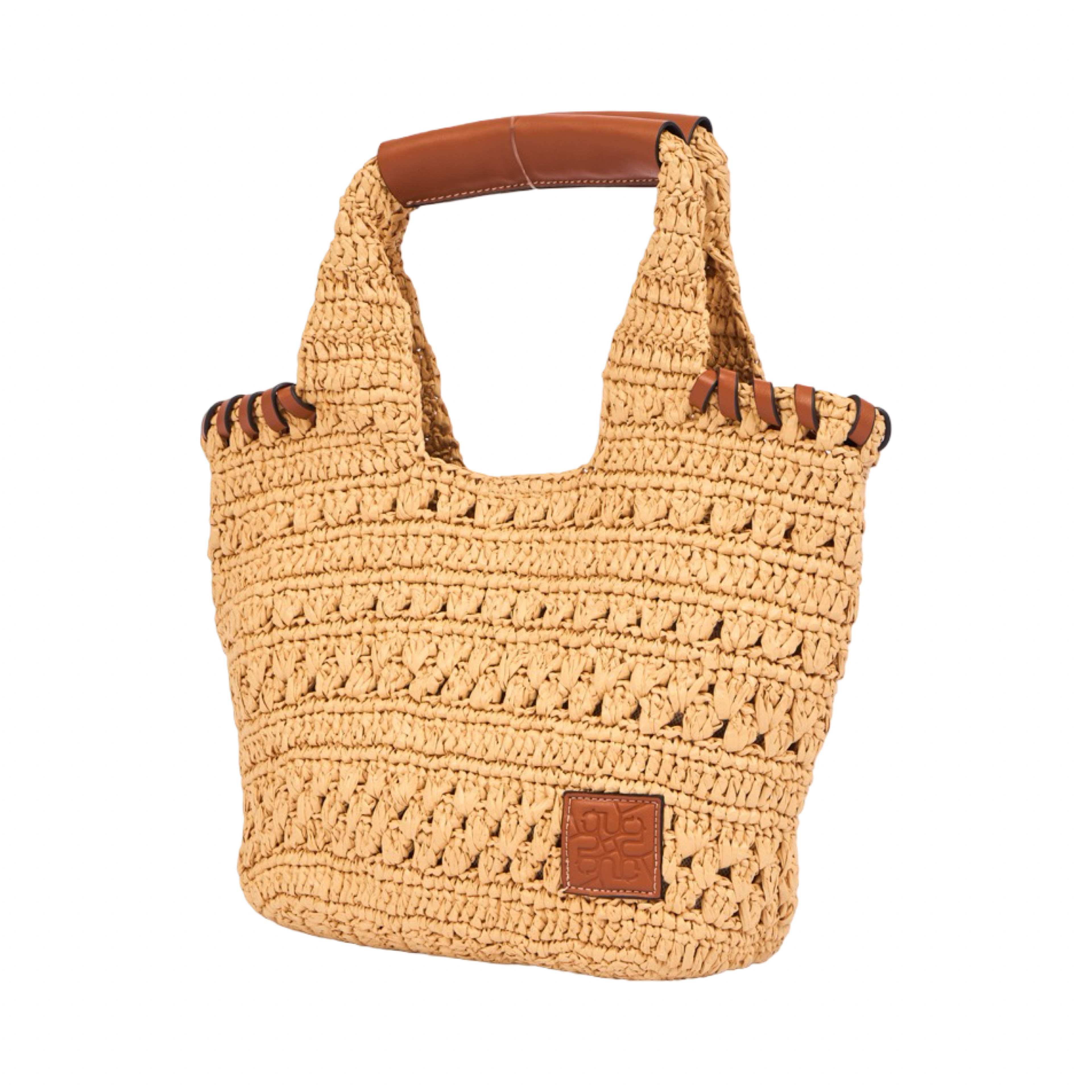 Everyday Earth – Straw Tote Bag – Brown