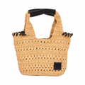 Everyday Earth – Straw Tote Bag – Black