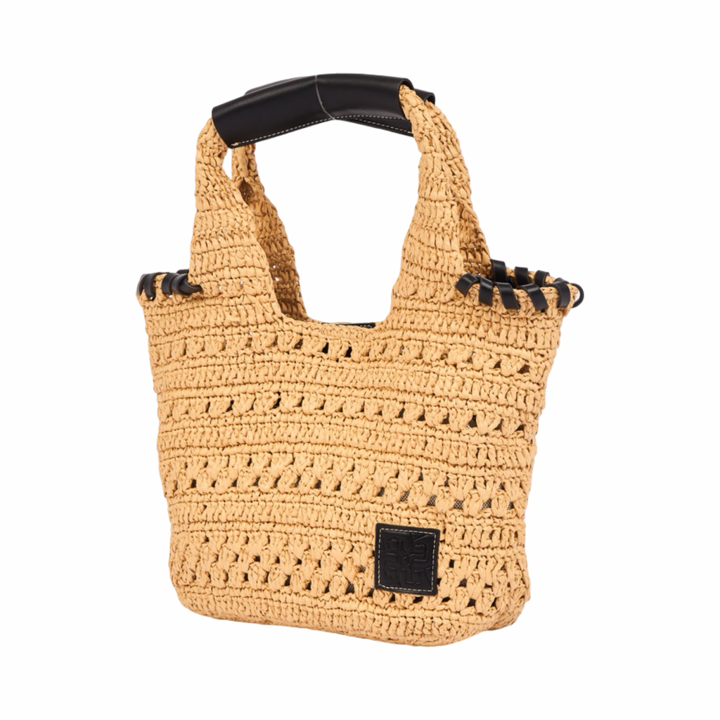 Everyday Earth – Straw Tote Bag – Black