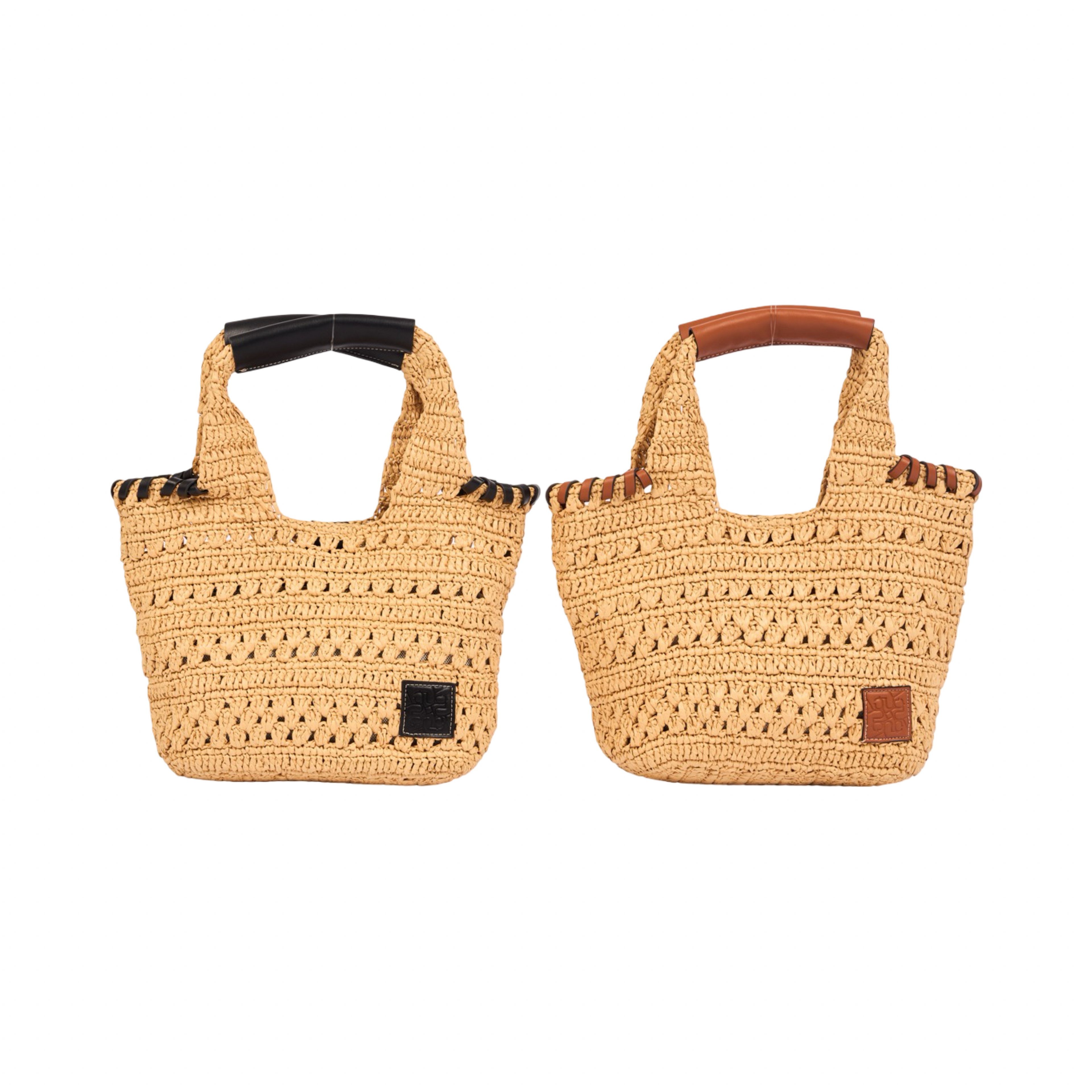Everyday Earth – Straw Tote Bag – Black