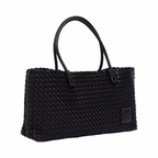 Urban Weave – Woven Tote Bag L – Black