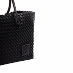 Urban Weave – Woven Tote Bag L – Black