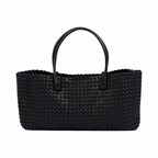 Urban Weave – Woven Tote Bag L – Black