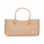 Urban Weave – Woven Tote Bag L – Beige