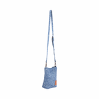 Signature Weave – Denim Crossbody Bag – Washed
