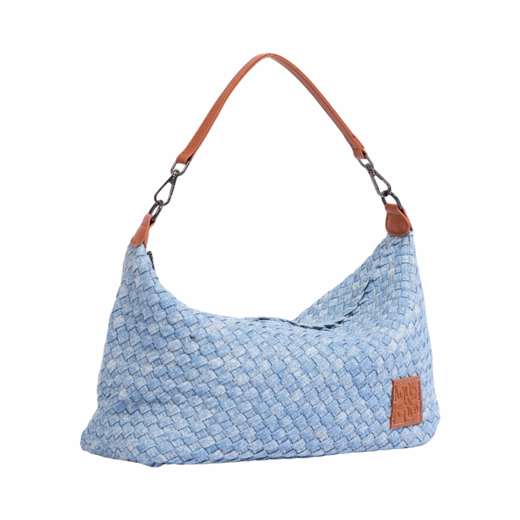 Signature Weave – Denim Hobo – Stonewashed