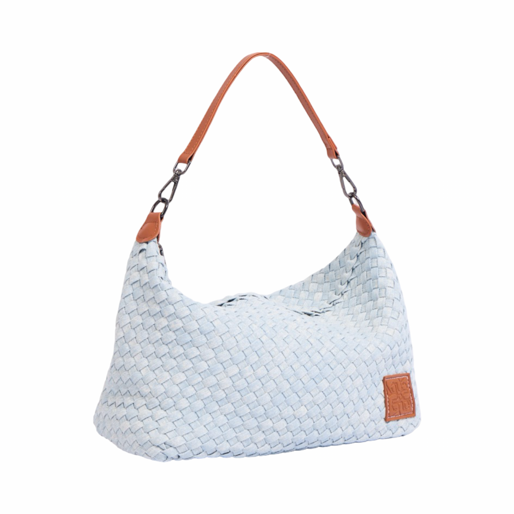 Signature Weave – Denim Hobo – Sky Blue