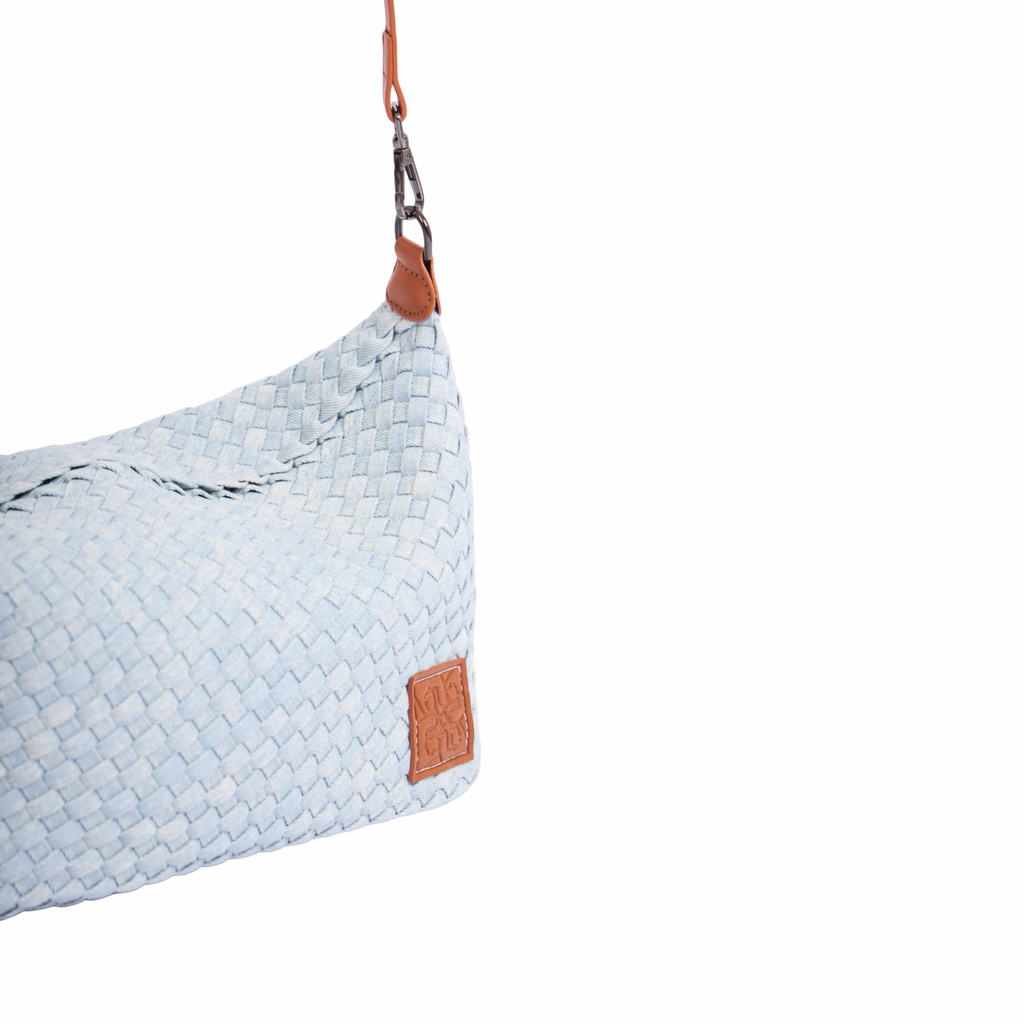 Signature Weave – Denim Hobo – Sky Blue