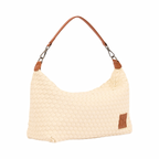 Signature Weave – Denim Hobo – White