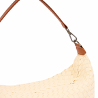 Signature Weave – Denim Hobo – White
