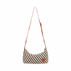 Signature Weave – Denim Hobo – Black/White