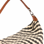 Signature Weave – Denim Hobo – Black/White
