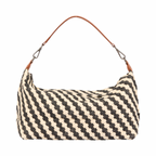 Signature Weave – Denim Hobo – Black/White