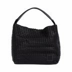 Urban Weave – Woven Tote Bag L – Black