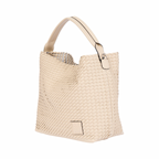 Urban Weave – Woven Tote Bag L – Beige