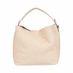 Urban Weave – Woven Tote Bag L – Beige