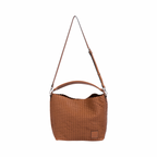 Urban Weave – Woven Tote Bag L – Brown