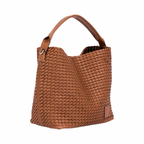 Urban Weave – Woven Tote Bag L – Brown