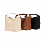 Urban Weave – Woven Tote Bag L – Black