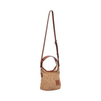 Artisan Vovage – Straw Hobo Tote Bag M – Brown