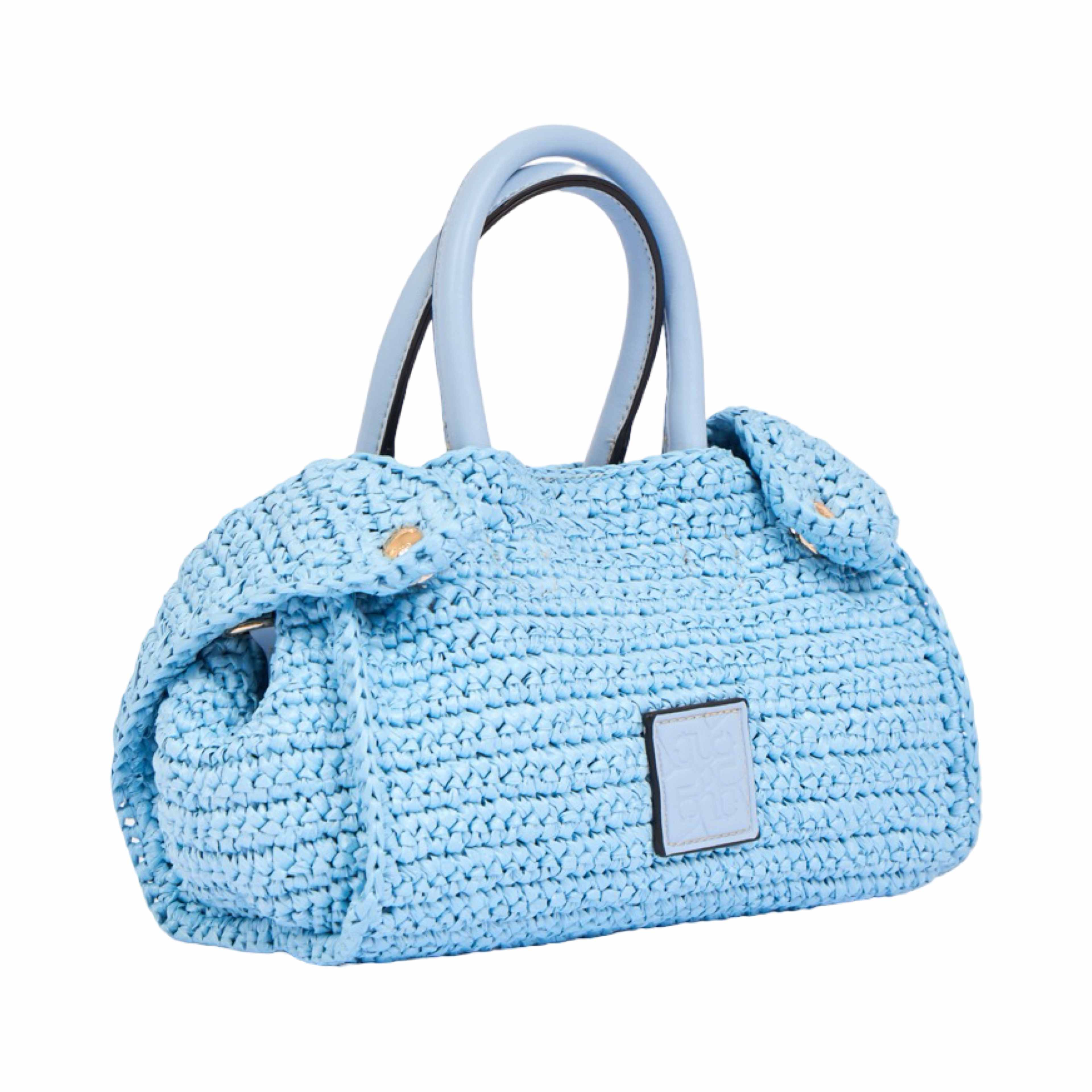 Artisan Vovage – Mini Top Handbag – Light Blue