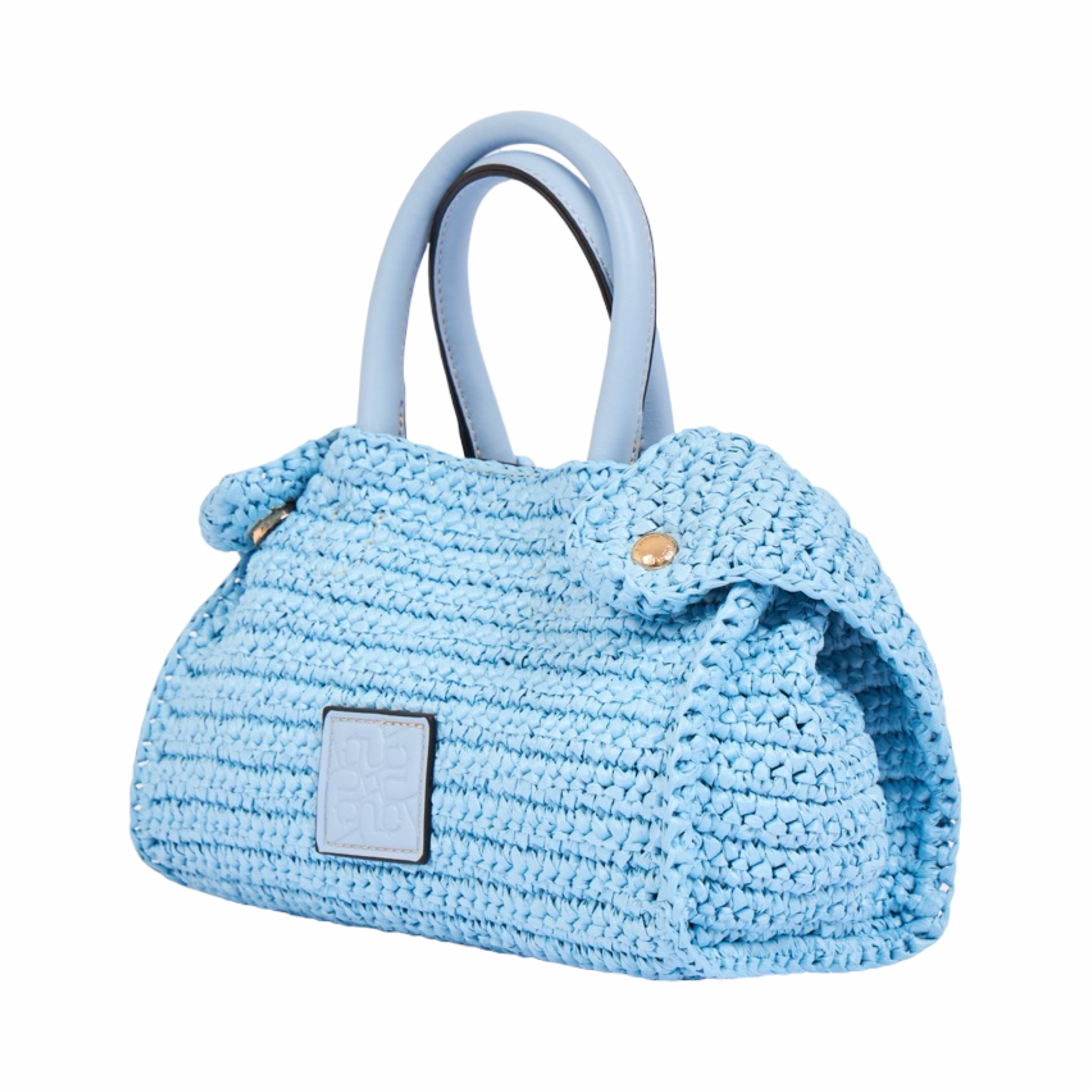Artisan Vovage – Mini Top Handbag – Light Blue