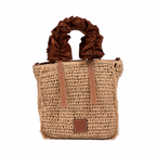 Everyday Earth – Straw Tote Bag – Brown