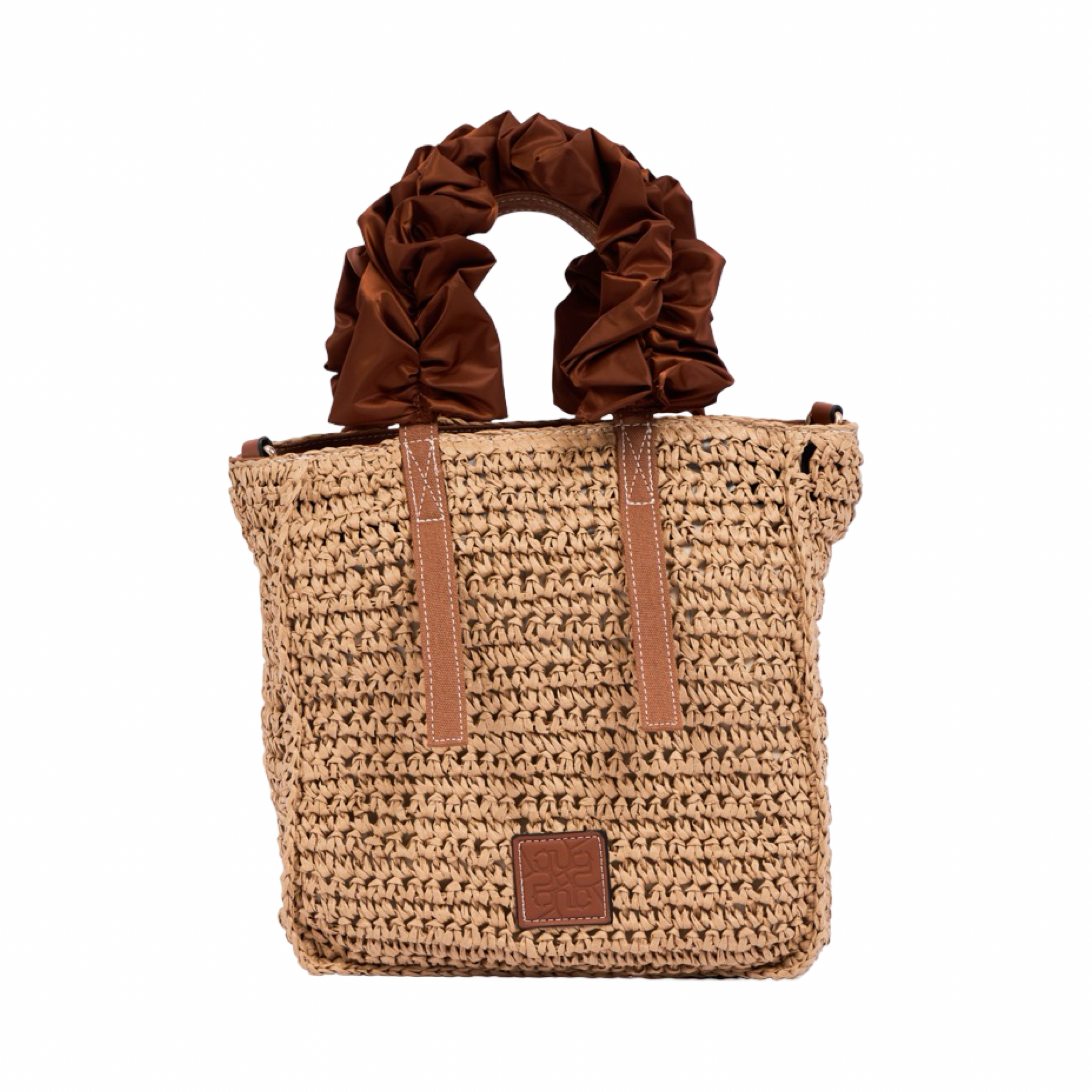 Everyday Earth – Straw Tote Bag – Brown