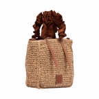 Everyday Earth – Straw Tote Bag – Brown